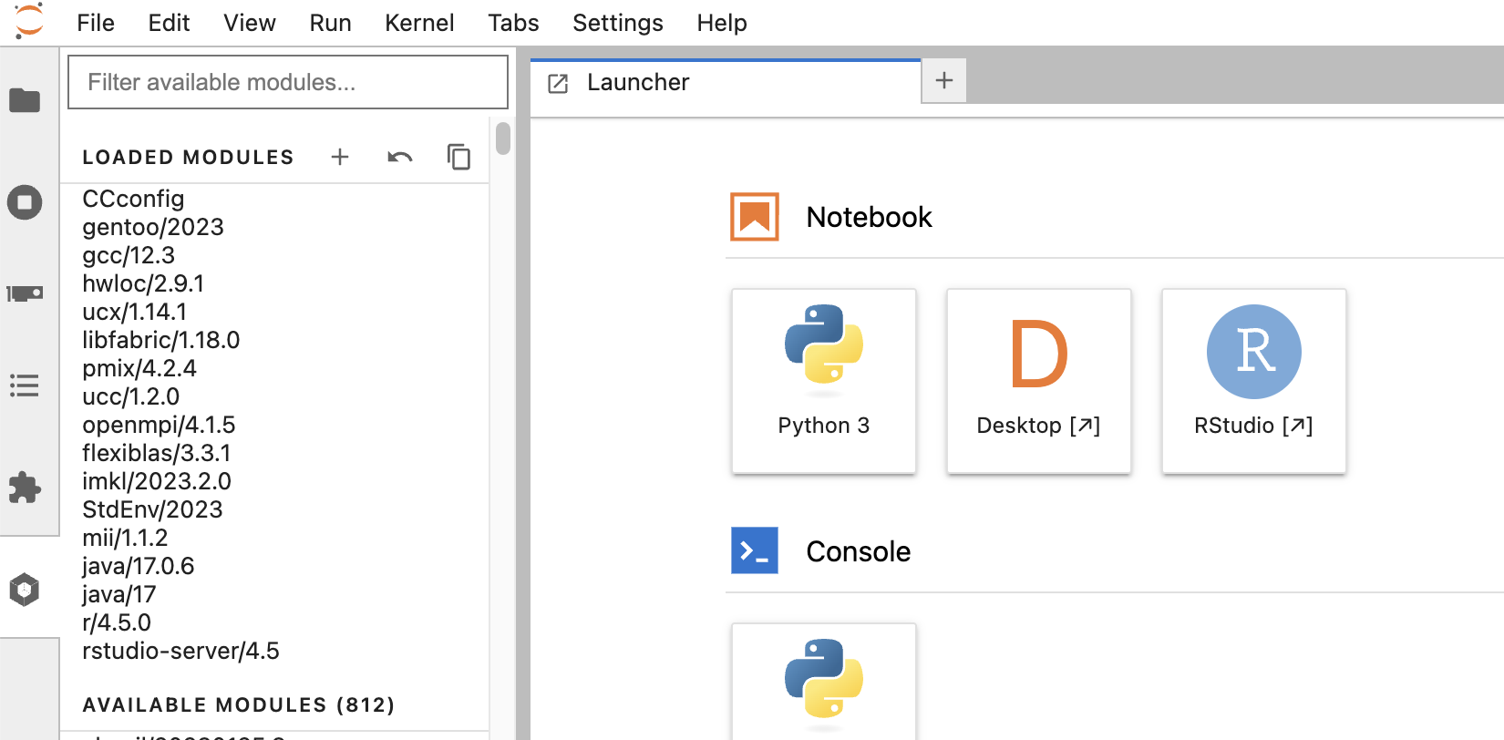 image of console